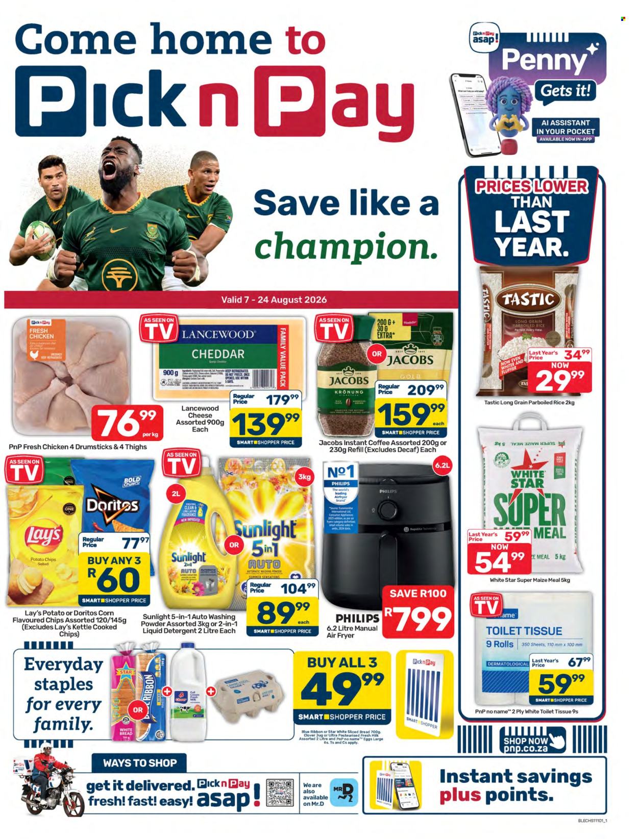 Pick n Pay Supermarket specials - 07/08/2026 - 24/08/2026. Page 1