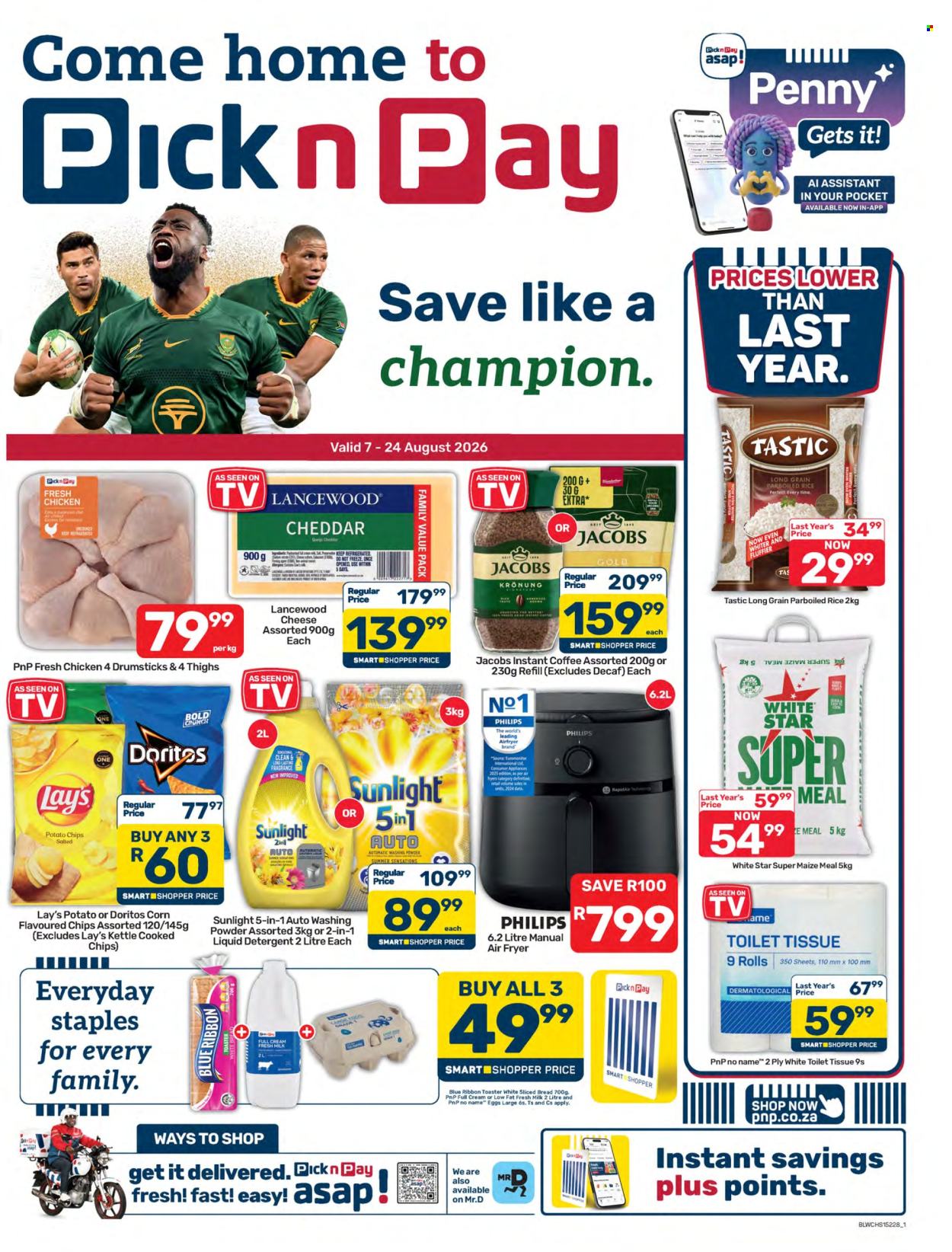 Pick n Pay Supermarket specials - 07/08/2026 - 24/08/2026. Page 1