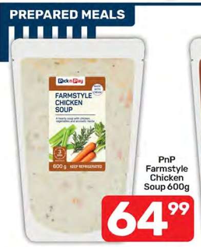 PnP Farmstyle Chicken Soup 600g