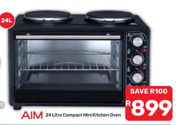 AIM 24 Litre Compact Mini Kitchen Oven