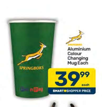 Aluminium Colour Changing Mug Each