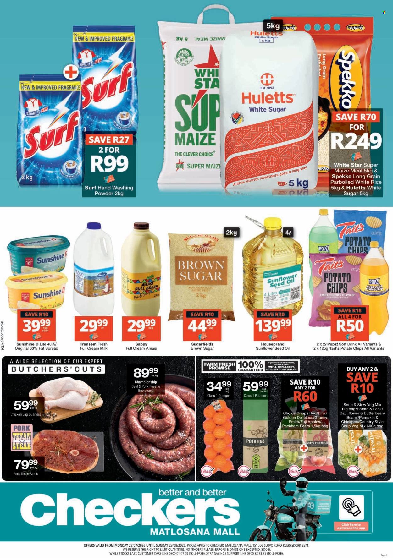 Checkers specials - 27/07/2026 - 23/08/2026. Page 2
