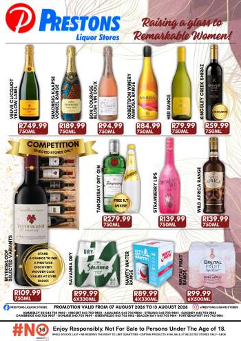 thumbnail - Prestons Liquor Stores catalogue