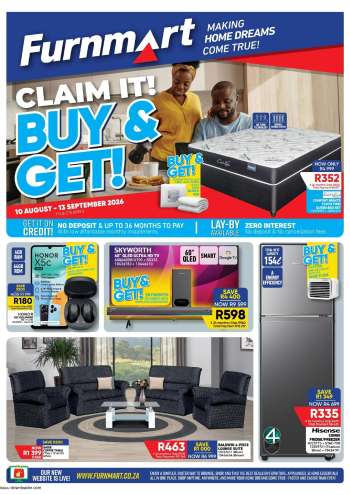 Furnmart catalogue  - 10/08/2026 - 13/09/2026.