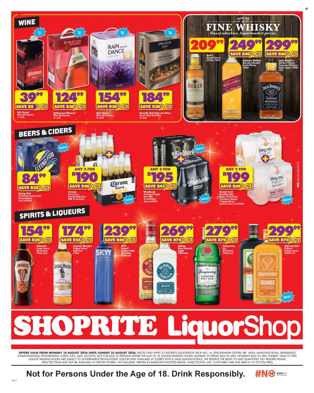 Shoprite specials - 10/08/2026 - 23/08/2026. Page 2