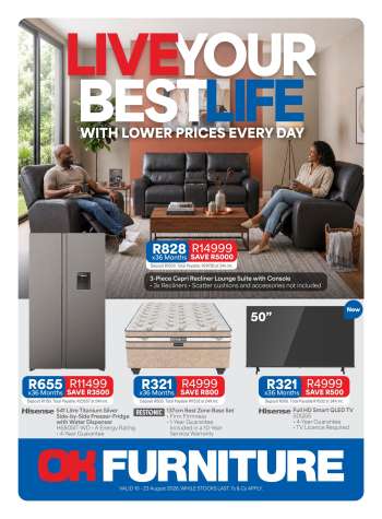 OK Furniture catalogue  - 10/08/2026 - 23/08/2026.