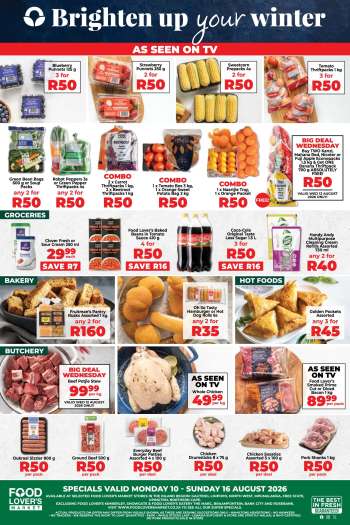 Food Lover's Market catalogue  - 10/08/2026 - 16/08/2026.