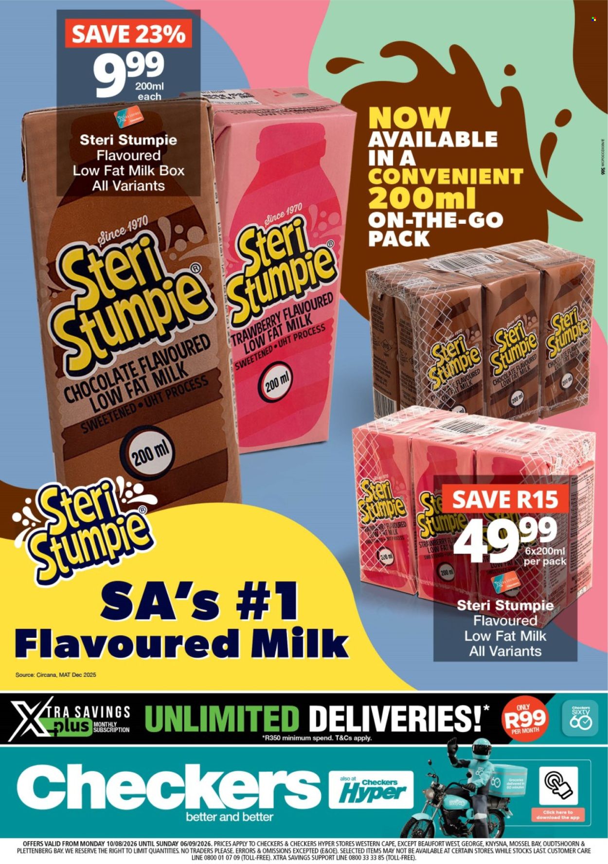 Checkers specials - 10/08/2026 - 06/09/2026. Page 1