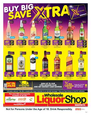 Shoprite catalogue  - 11/08/2026 - 23/08/2026.