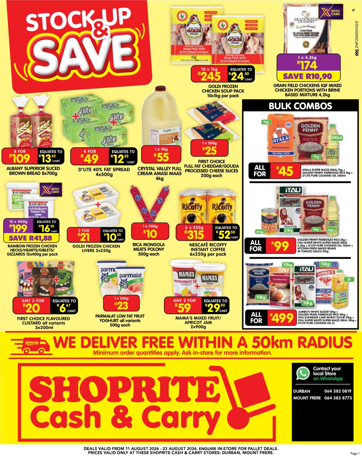 Shoprite specials - 11/08/2026 - 23/08/2026. Page 1