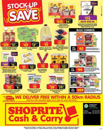 Shoprite catalogue  - 11/08/2026 - 23/08/2026.