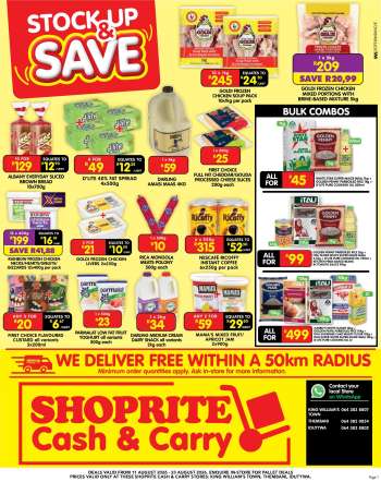 Shoprite catalogue  - 11/08/2026 - 23/08/2026.