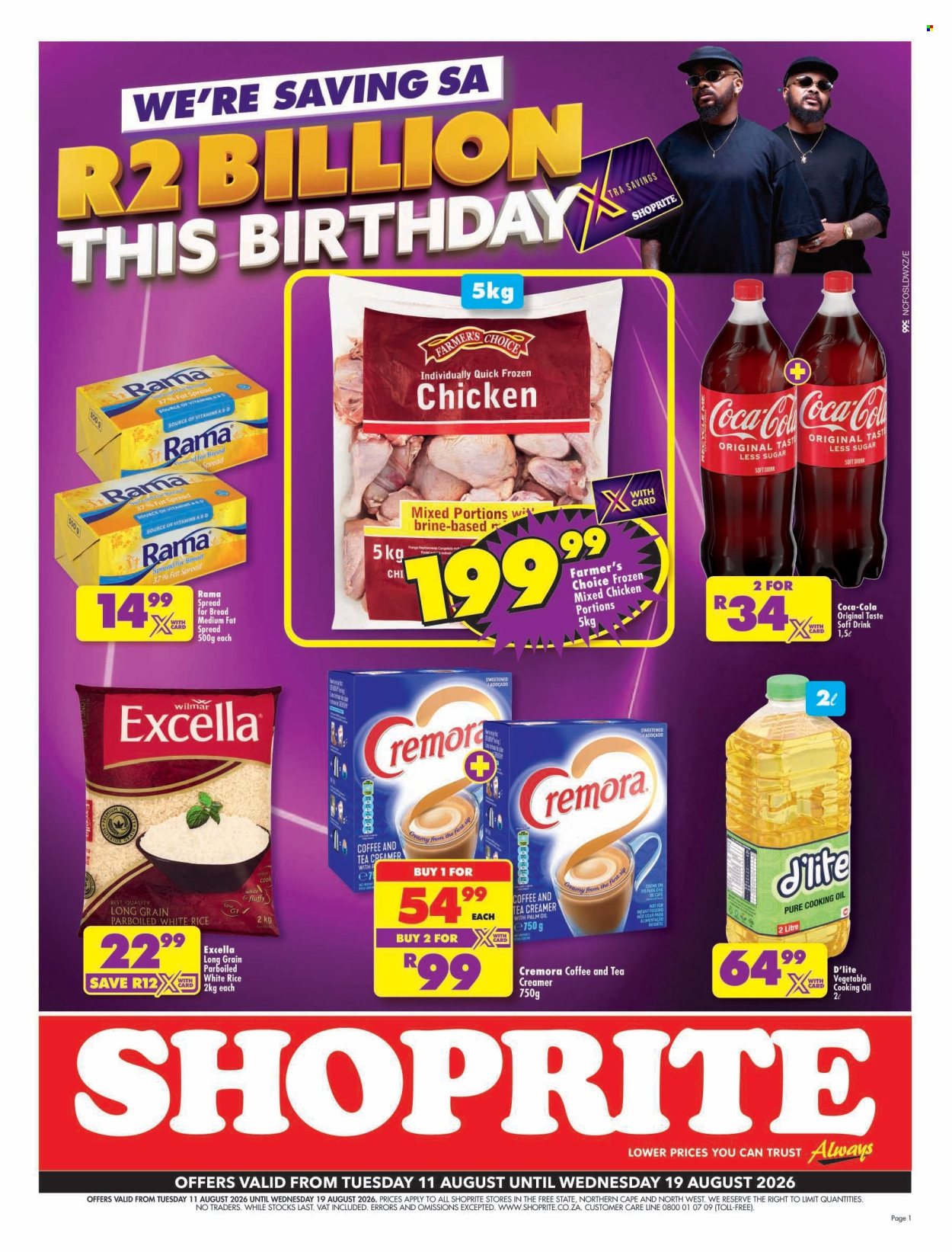 Shoprite specials - 11/08/2026 - 19/08/2026. Page 1
