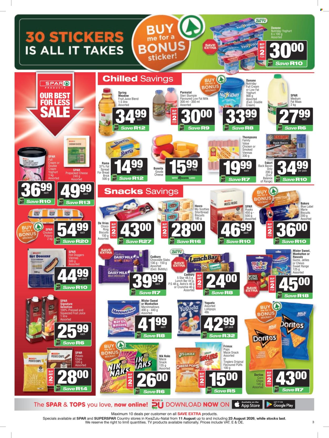 SPAR specials - 11/08/2026 - 23/08/2026. Page 3