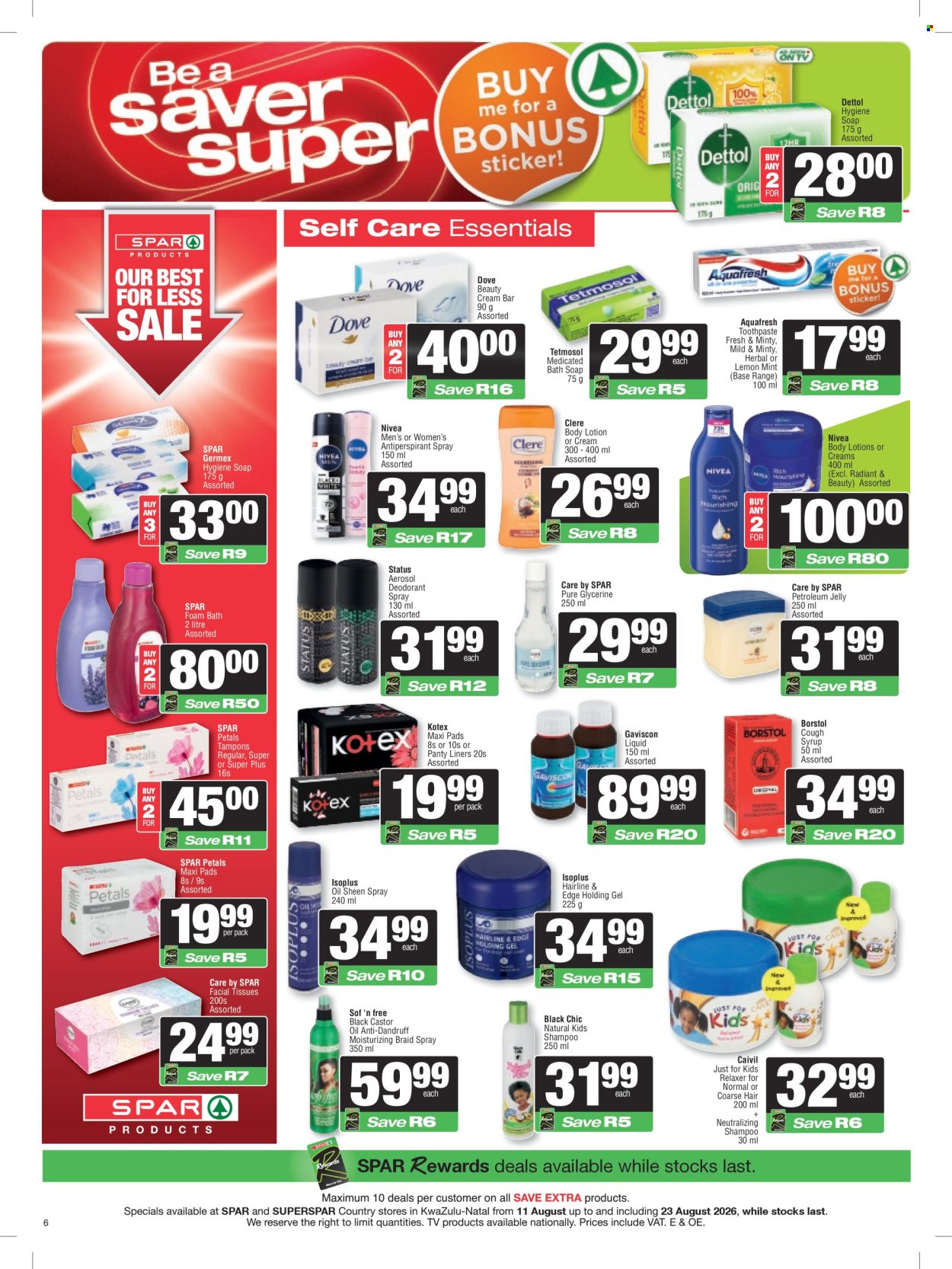 SPAR specials - 11/08/2026 - 23/08/2026. Page 6