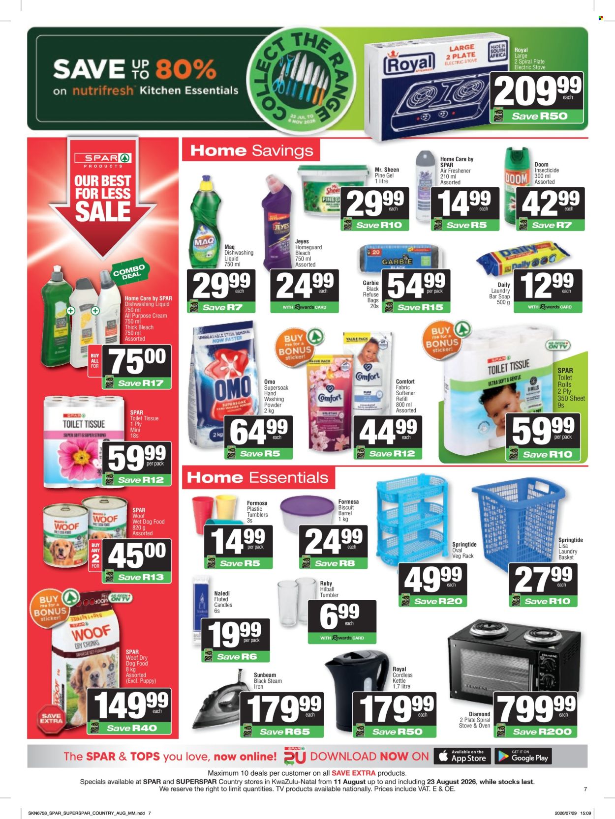 SPAR specials - 11/08/2026 - 23/08/2026. Page 7
