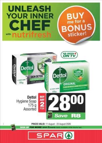 SPAR catalogue  - 11/08/2026 - 23/08/2026.