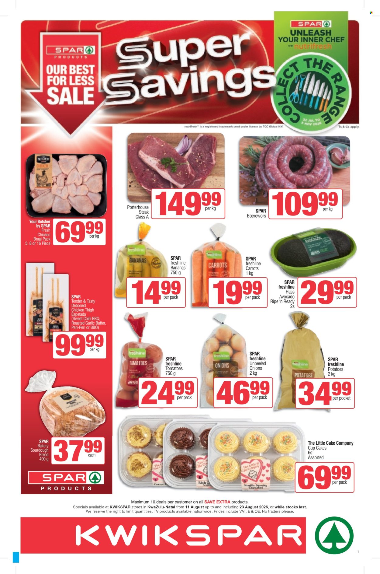 SPAR specials - 11/08/2026 - 23/08/2026. Page 1