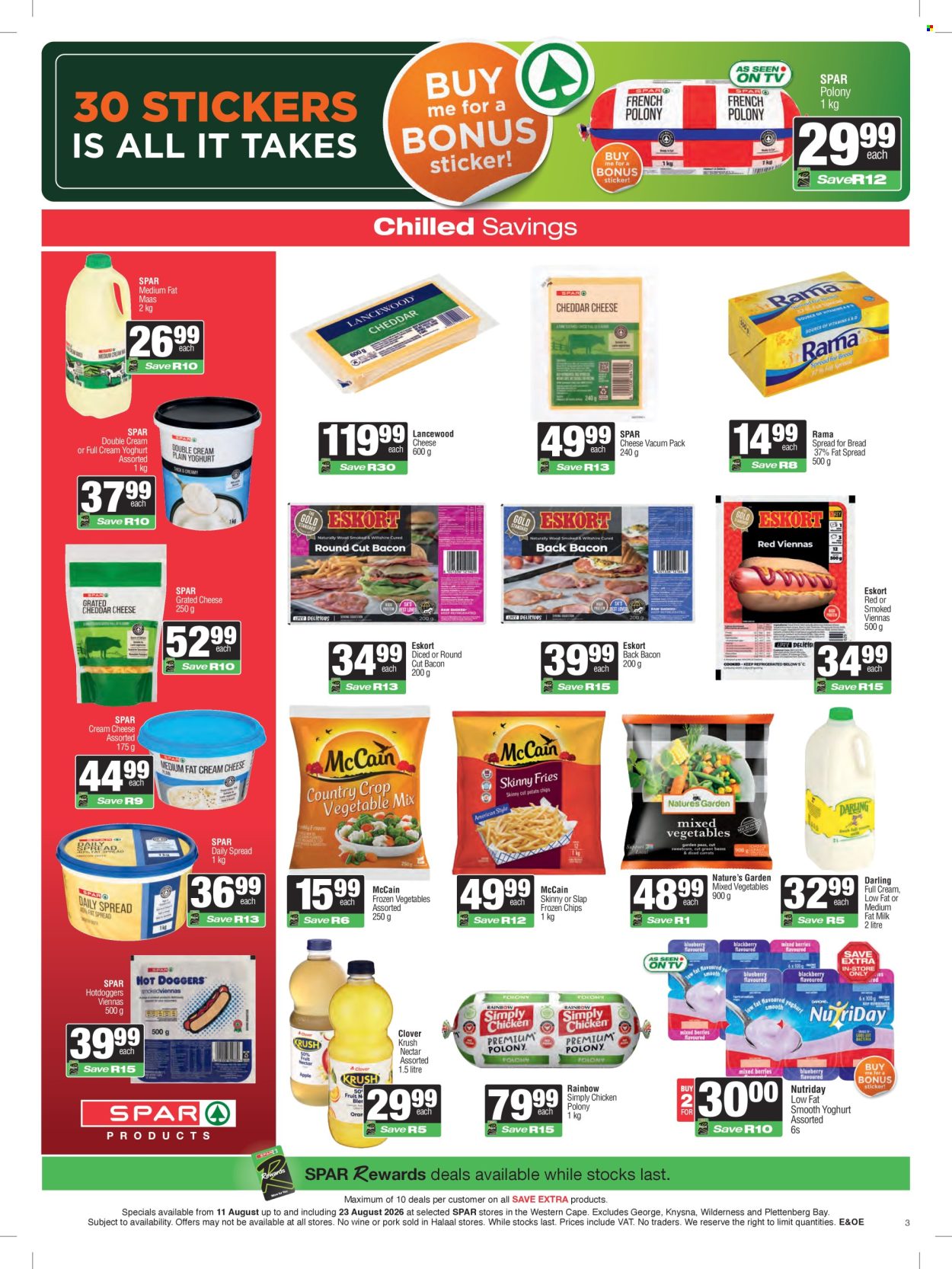 SPAR specials - 11/08/2026 - 23/08/2026. Page 3
