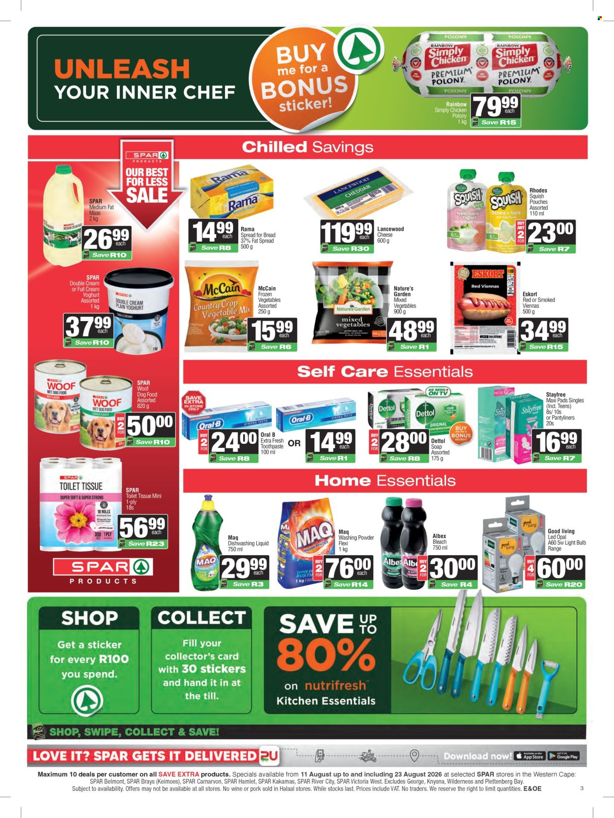 SPAR specials - 11/08/2026 - 23/08/2026. Page 3