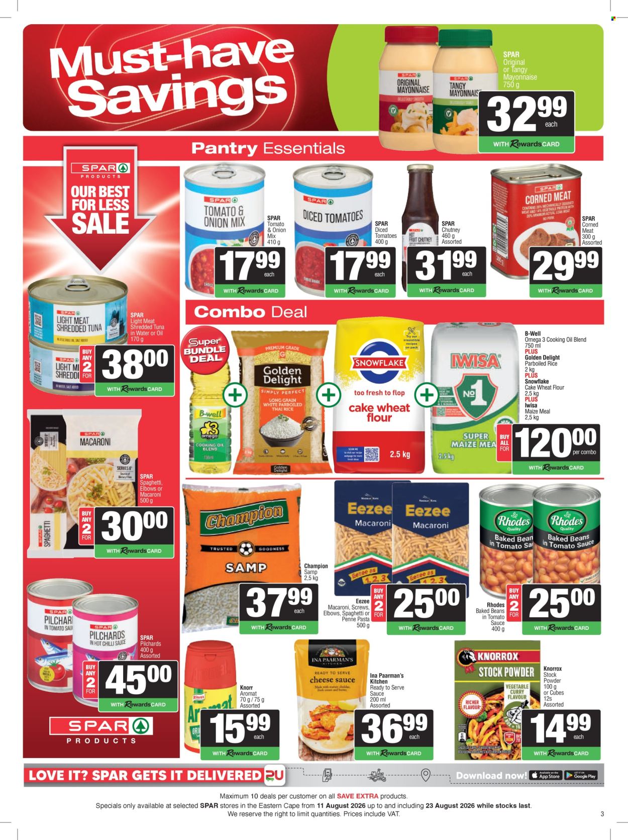 SPAR specials - 11/08/2026 - 23/08/2026. Page 3