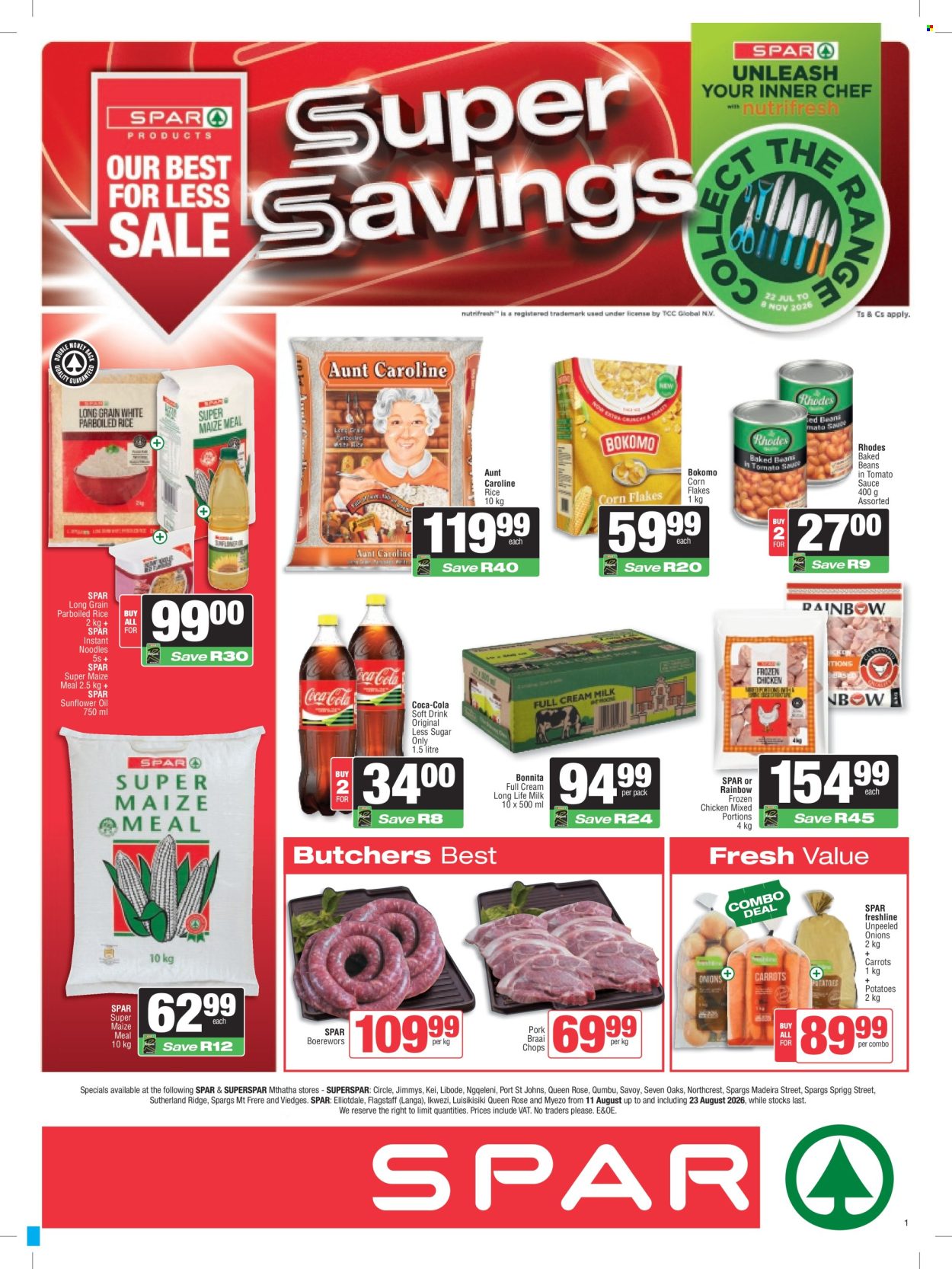 SPAR specials - 11/08/2026 - 23/08/2026. Page 1