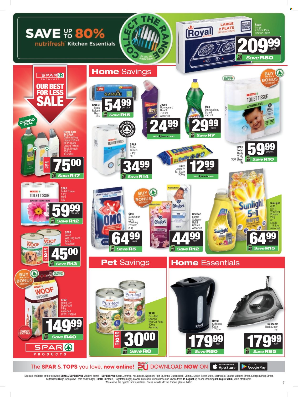 SPAR specials - 11/08/2026 - 23/08/2026. Page 7