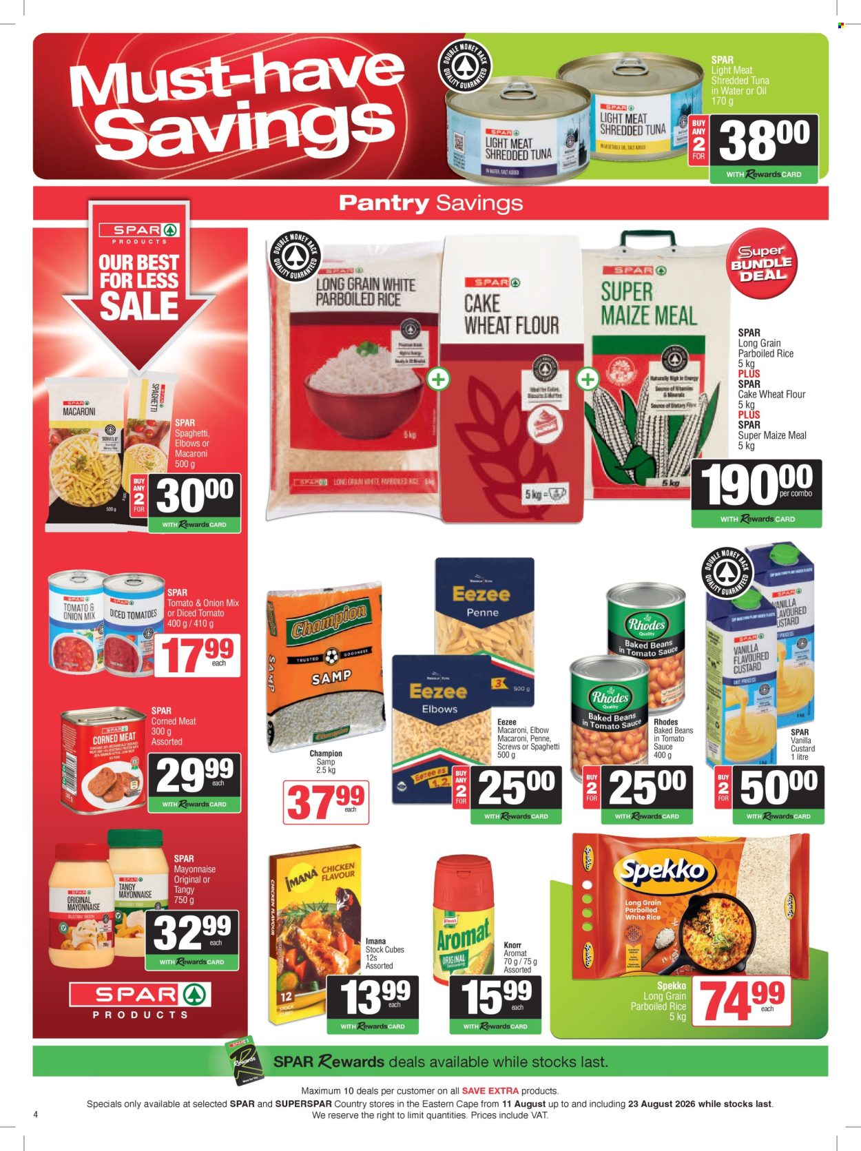 SPAR specials - 11/08/2026 - 23/08/2026. Page 2