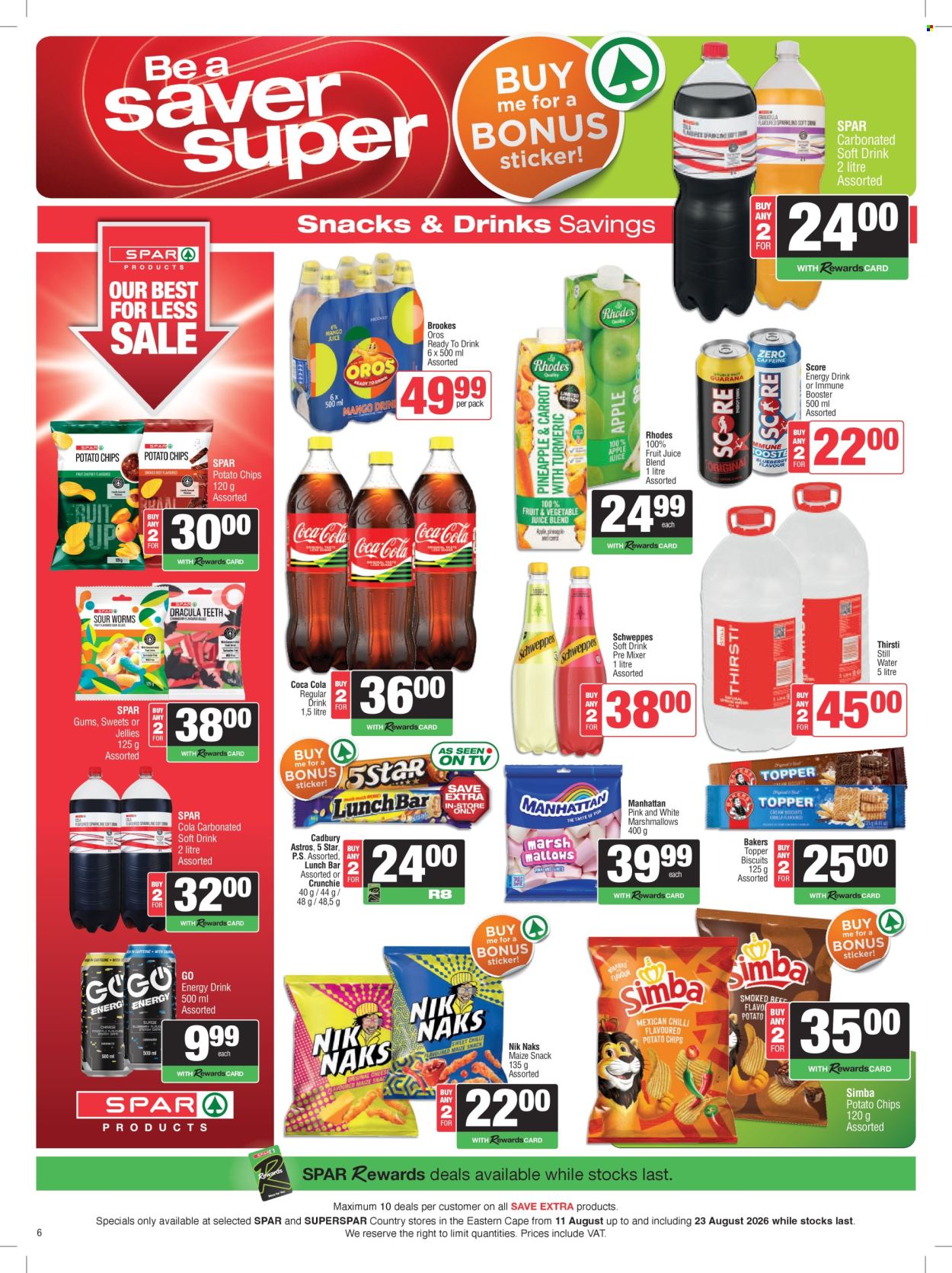 SPAR specials - 11/08/2026 - 23/08/2026. Page 7
