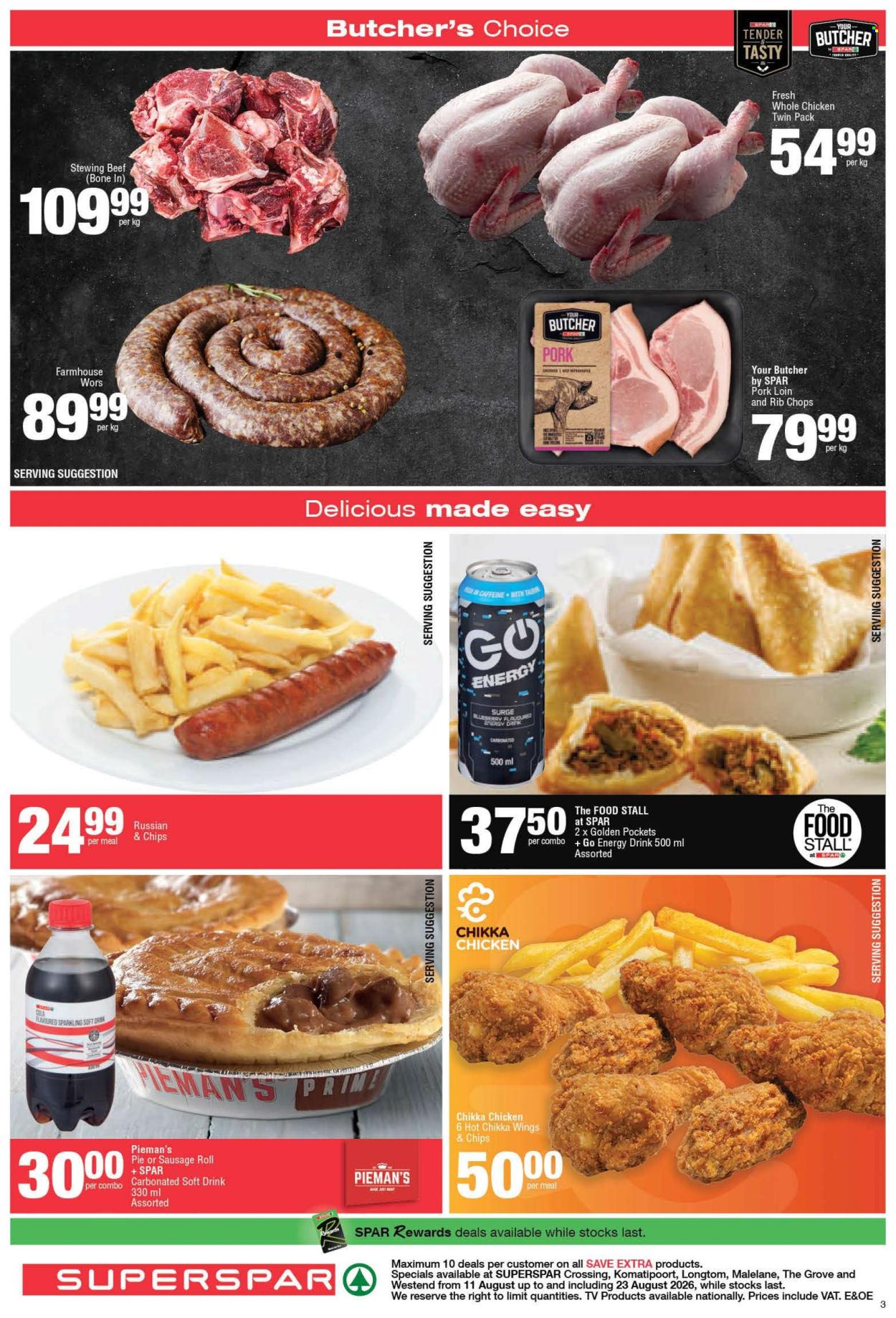 SPAR specials - 11/08/2026 - 23/08/2026. Page 3