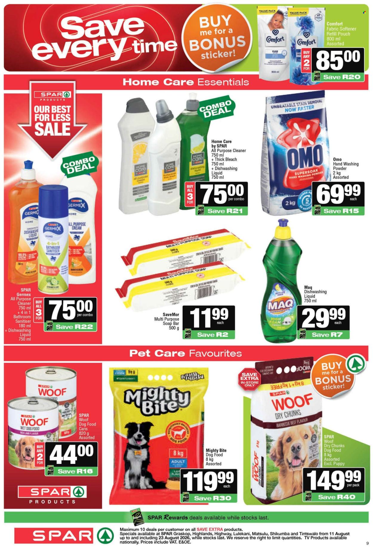 SPAR specials - 11/08/2026 - 23/08/2026. Page 9
