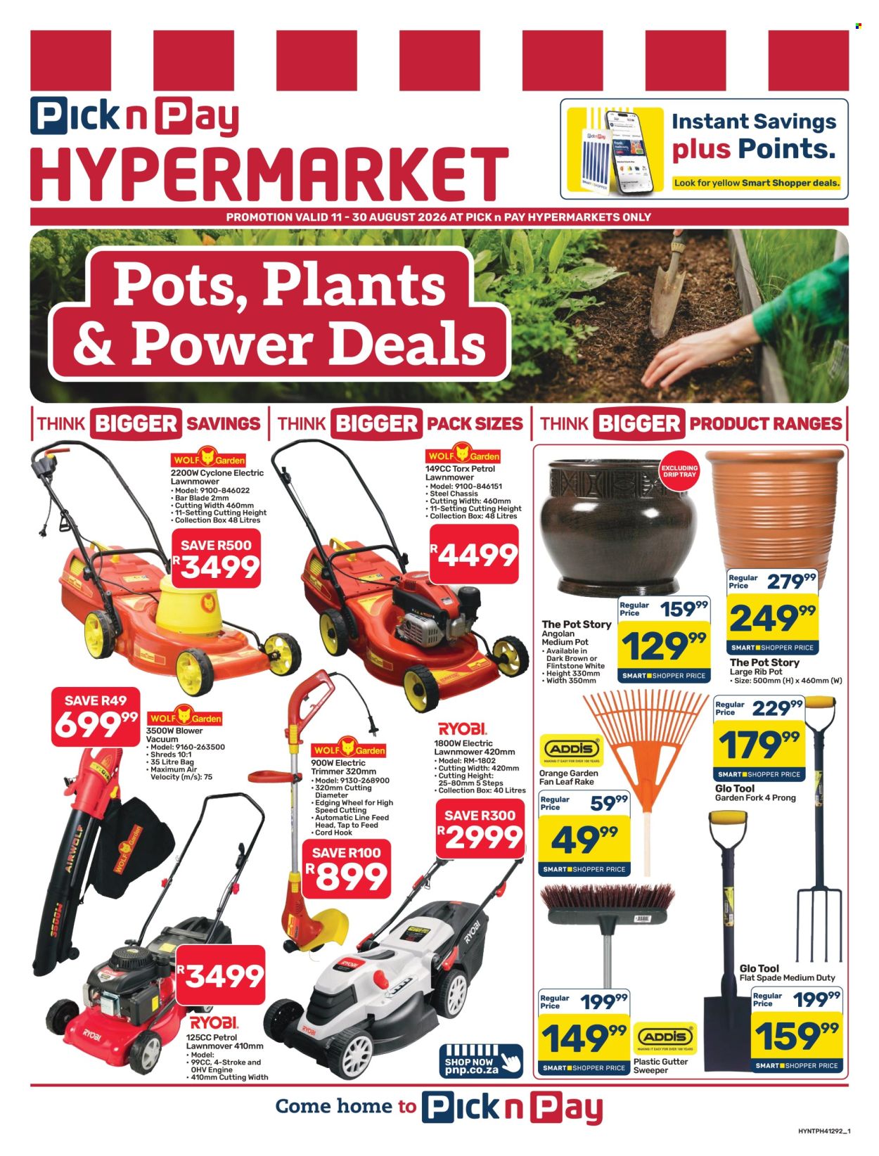 Pick n Pay Hypermarket specials - 11/08/2026 - 30/08/2026. Page 1