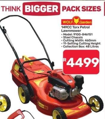 149CC Torx Petrol Lawnmower