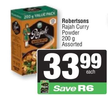 ROBERTSONS RAJAH CURRY POWDER