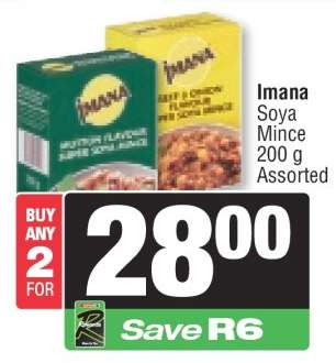 IMANA SOYA MINCE