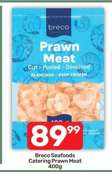 Breco Seafoods Catering Prawn Meat 400g