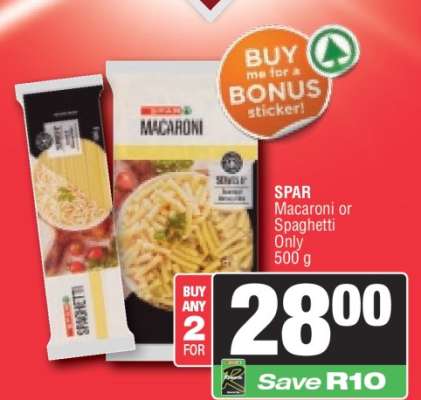 SPAR Macaroni or Spaghetti