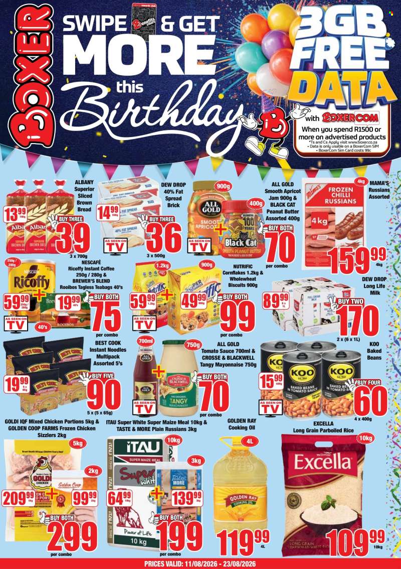 Boxer catalogue  - 11/08/2026 - 23/08/2026.