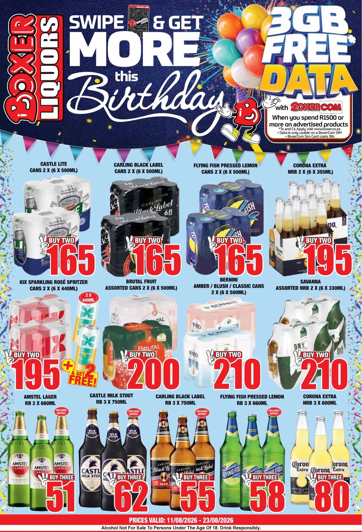 Boxer specials - 11/08/2026 - 23/08/2026. Page 1
