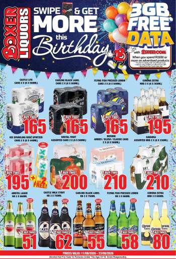 Boxer catalogue  - 11/08/2026 - 23/08/2026.
