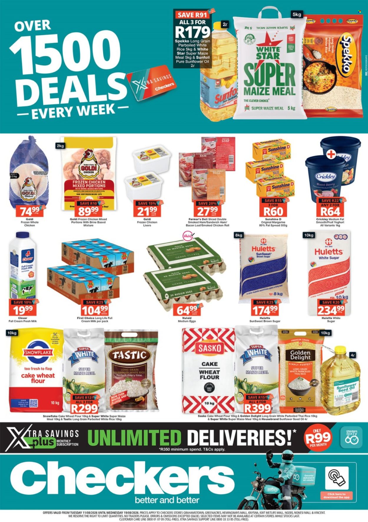 Checkers specials - 11/08/2026 - 19/08/2026. Page 1