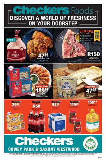 Checkers catalogue  - 11/08/2026 - 19/08/2026.