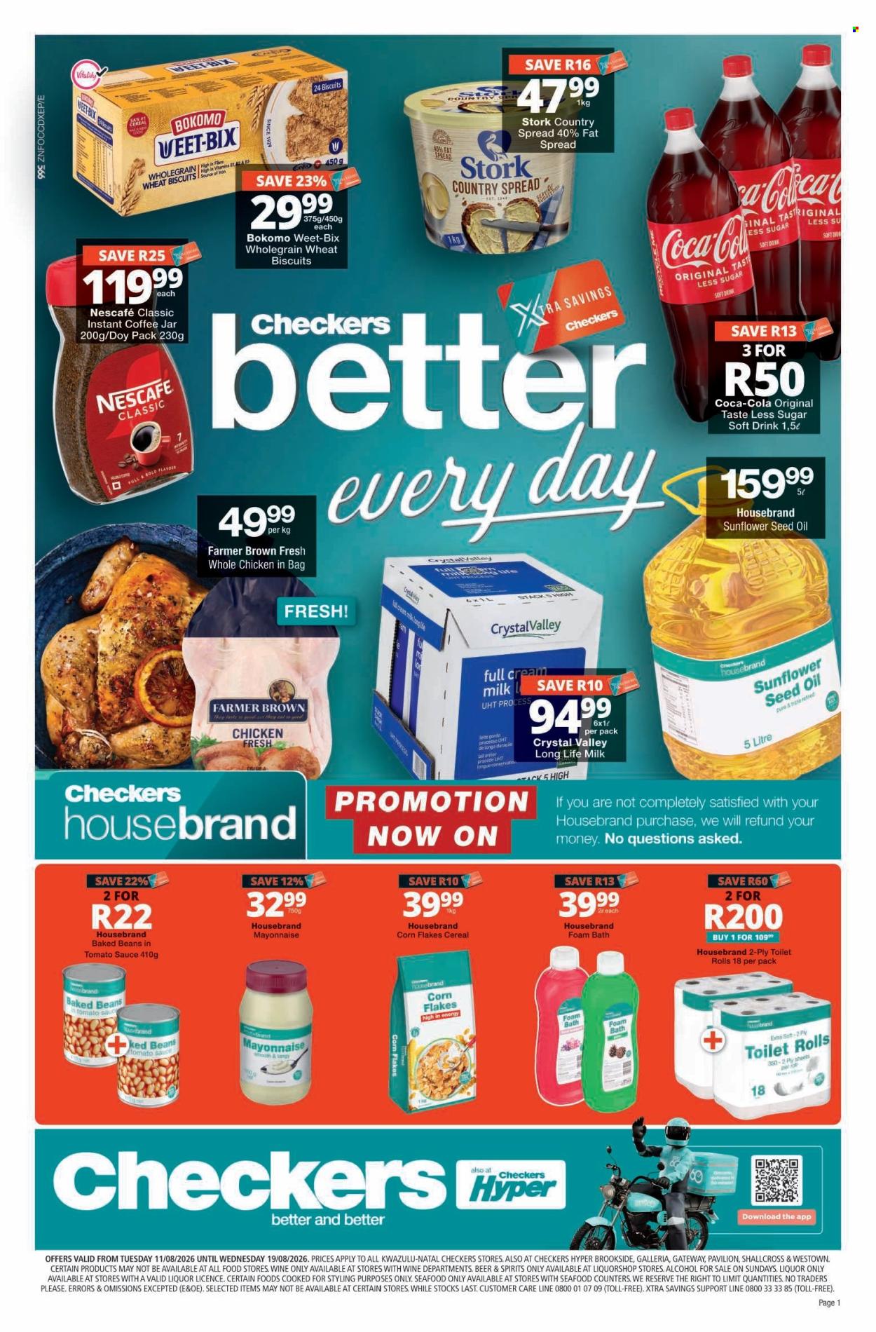 Checkers specials - 11/08/2026 - 19/08/2026. Page 1