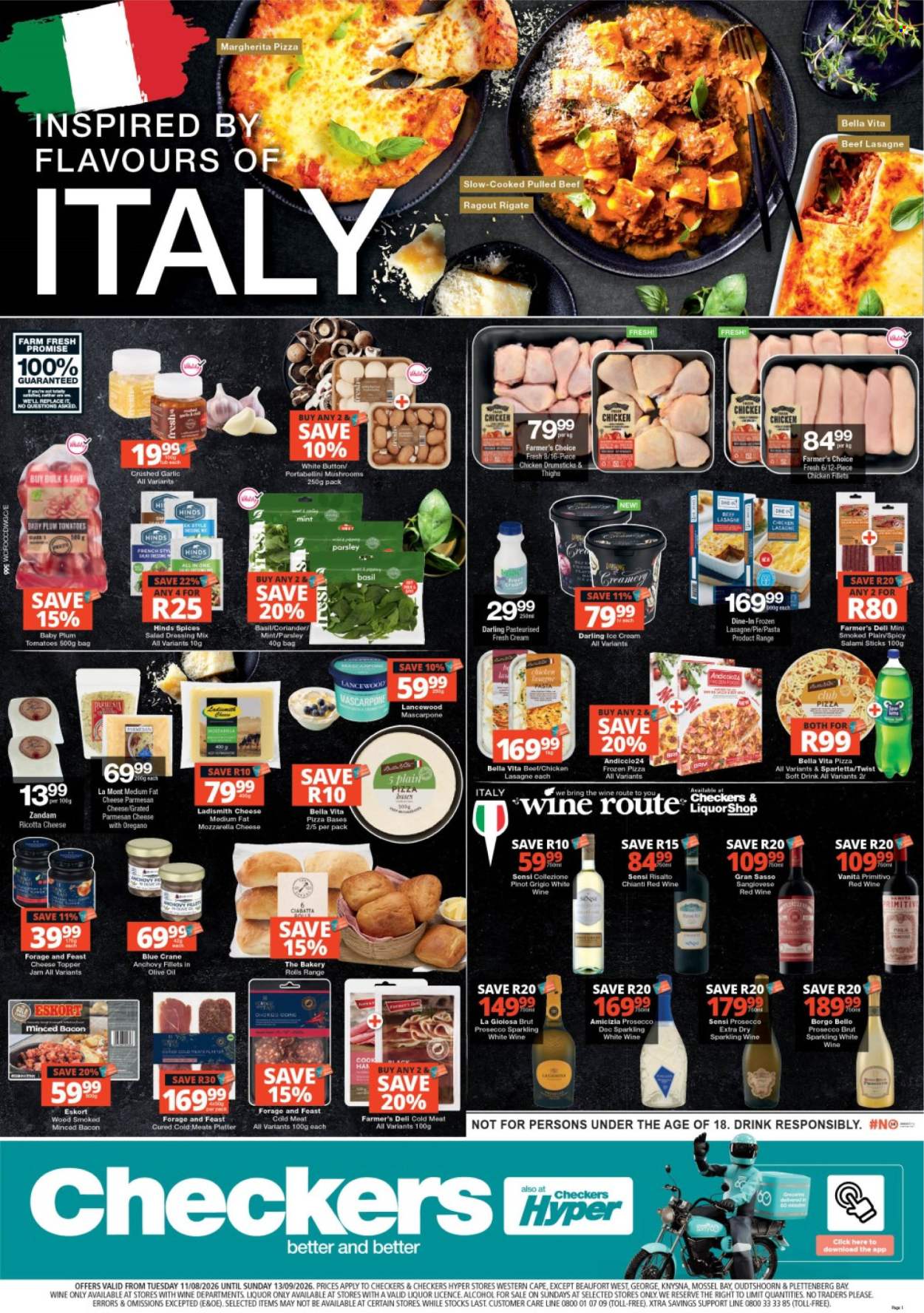 Checkers specials - 11/08/2026 - 13/09/2026. Page 1