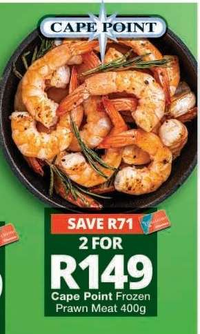 Cape Point Frozen Prawn Meat 400g