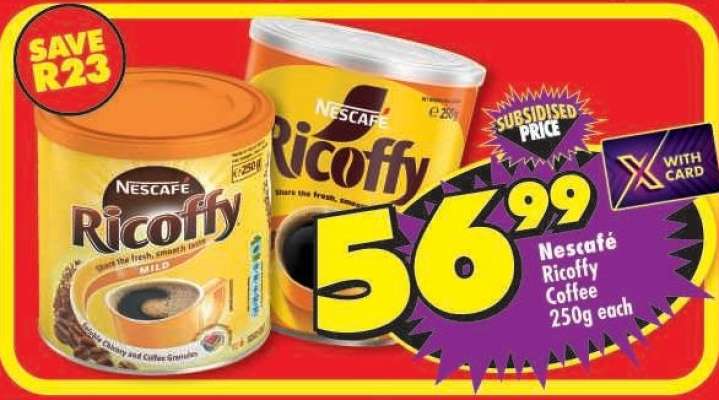 Nescafé Ricoffy Coffee 250g