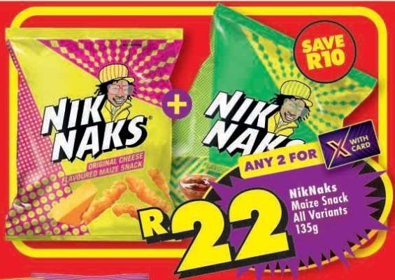 NikNaks Maize Snack