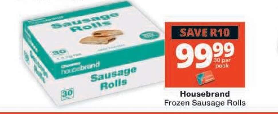 Housebrand Frozen Sausage Rolls