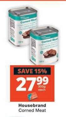 Housebrand Corned Meat