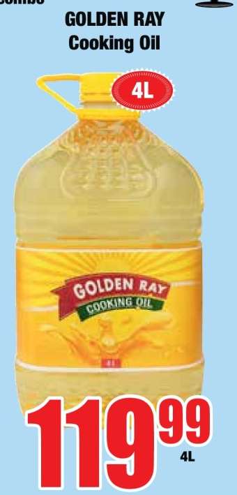 GOLDEN RAY Cooking Oil